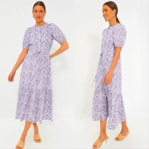 Tuckernuck Hyacinth House Frannie Floral Maxi Dress - Picture 1 of 5